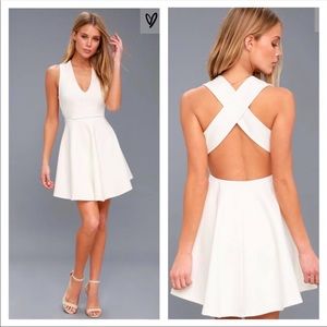 Lulus Cross back dress
